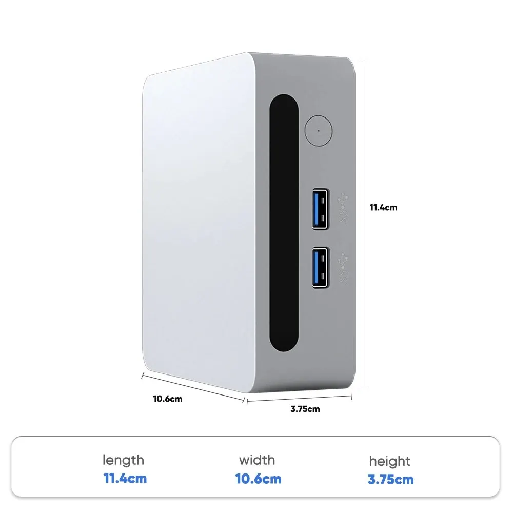 2025 Mini PC AMD Ryzen 7 7730U 9 5900HX Mini Computer with AMD Radeon Graphics Dual 4K Display/ 4*USB/Type-C Home/Office/Gaming 5