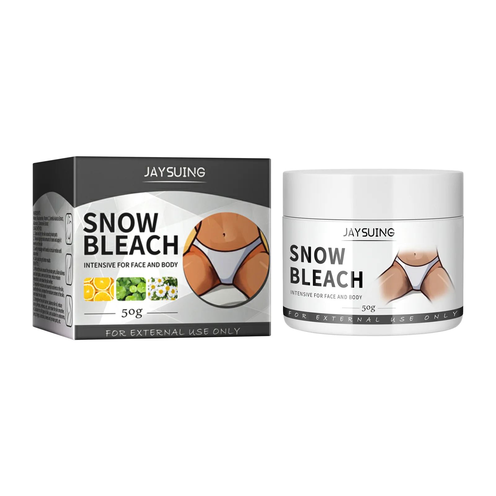 Bleaching Whitening Cream Underarm Bleaching Remove Dark Spots Lighten Reduce Dullness Armpit Whitening Lotion Snow Bleach Cream 2