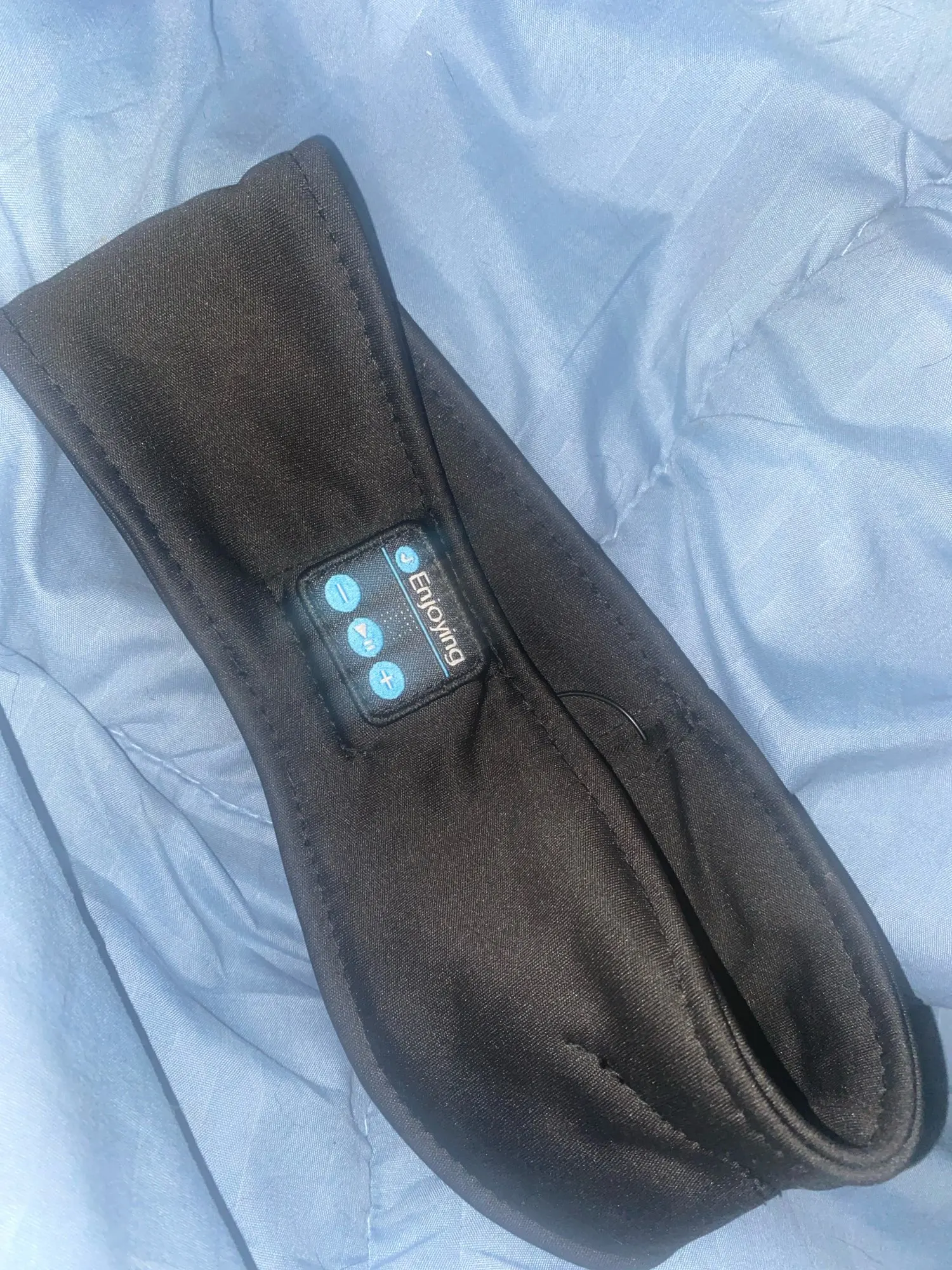 Original Wireless Bluetooth Headset Sports Sleep Headband Eye Mask photo review