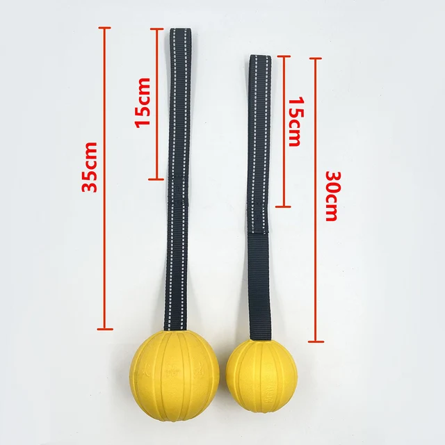 Dog Toy Balls On a Rope for Small Medium Large Dogs Chewers, Durable Interactive Ball for Training Dogs, EVA Foam Ball Floats 6