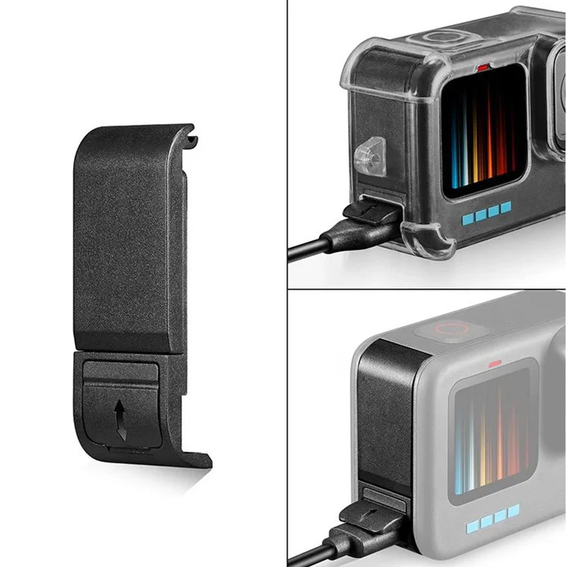 Side Cover Battery Door Replacement For GoPro Hero 13 12 11 10 9