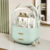 Makeup Organizer Drawer Cosmetic Storage Box Large Capacity Skin Care Cosmetics Organizer Dressing Table Makeup Brush Holder 3