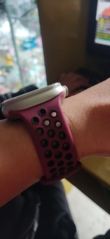 Correa para Apple Watch Band 46mm 44mm 49mm 45mm 40mm 41mm 38 42mm correa pulsera transpirable iwatch serie 10 8 SE 7 6 5 9 Ultra photo review