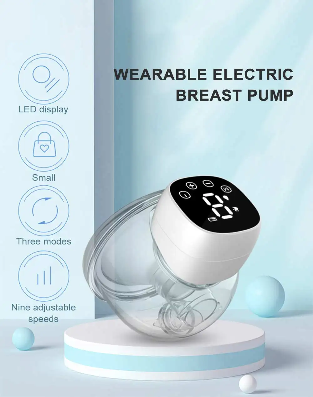 Electric Breast Pump Silent Wearable Automatic Milker USB Rechargable Hands-Free Portable Milk Extractor NO BPA Baby Accessories best breast milk pump