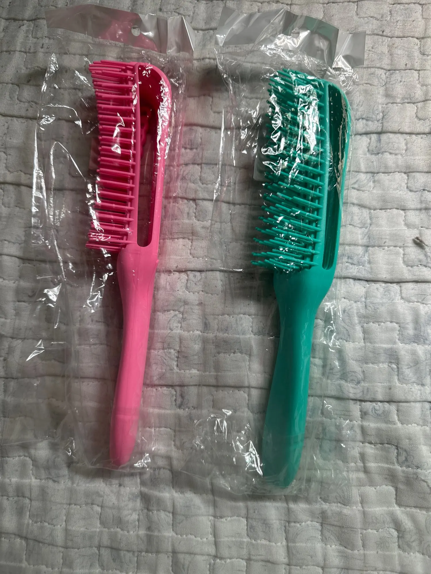 Escova Polvo Detangler para Cabelos Cacheados - Sortido - Desembarace com Facilidade e Realce a Beleza dos Seus Cachos photo review