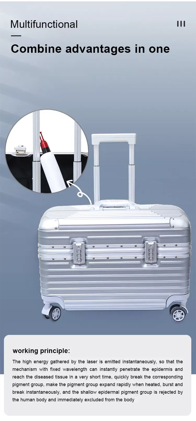 Valise Laser Picoseconde