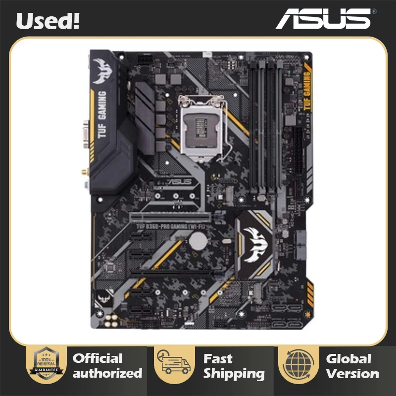 

ASUS TUF B360-PRO GAMING(WI-FI) Gaming Agent Motherboard Chicken National Gaming Motherboard Intel B360/LGA 1151
