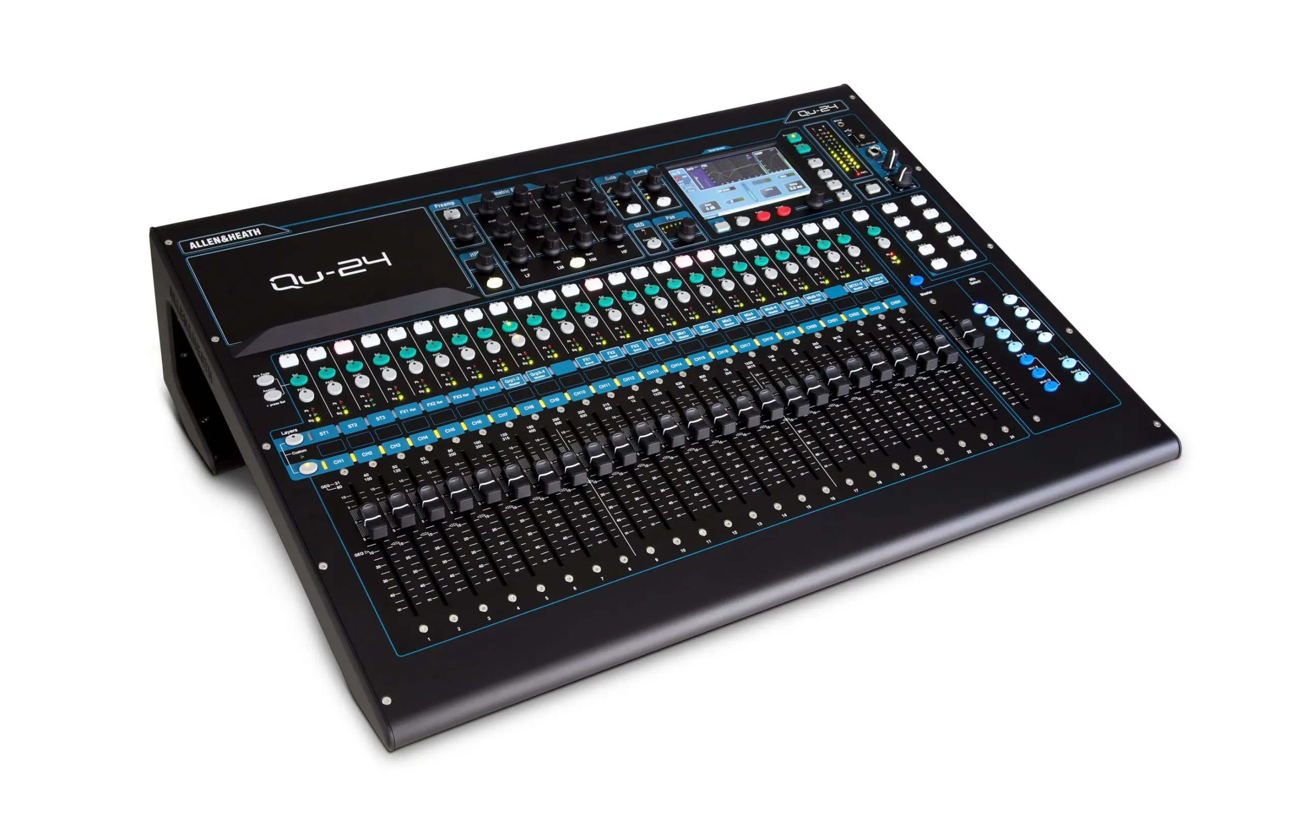 

FAST SHIPPING QU-24C 24-Channel Digital Mixer Buy 2 Get 1 Free.