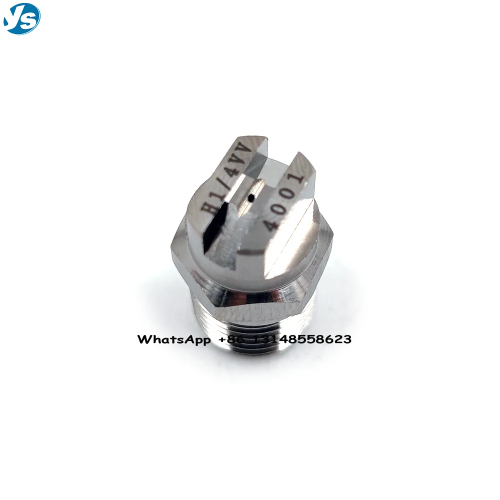 1 pcs 1/4" SS304 flat fan spray nozzle Industrial / factory cleaning dust removal nozzle spray nozzle