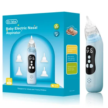 MAMIJOY Baby Nose Cleaner Silicone Adjustable Suction Electric Child Nasal Aspirator Safety Convenient Low Noise U94