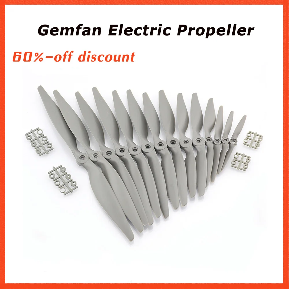 Gemfan Elica Elettrica In Nylon Per Fpv Drone Ala Fissa 6 X4 7X5 8 X6 9 X6 10 X7 12 X6 Varie Dimensioni Di Accessori Per Cerchi Abbinati