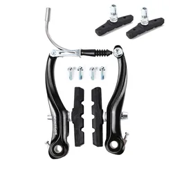 Premium Aluminum Alloy Bicycle V - Brake Caliper for Road, MTB, BMX, and Folding Bikes (1PC V Brake)