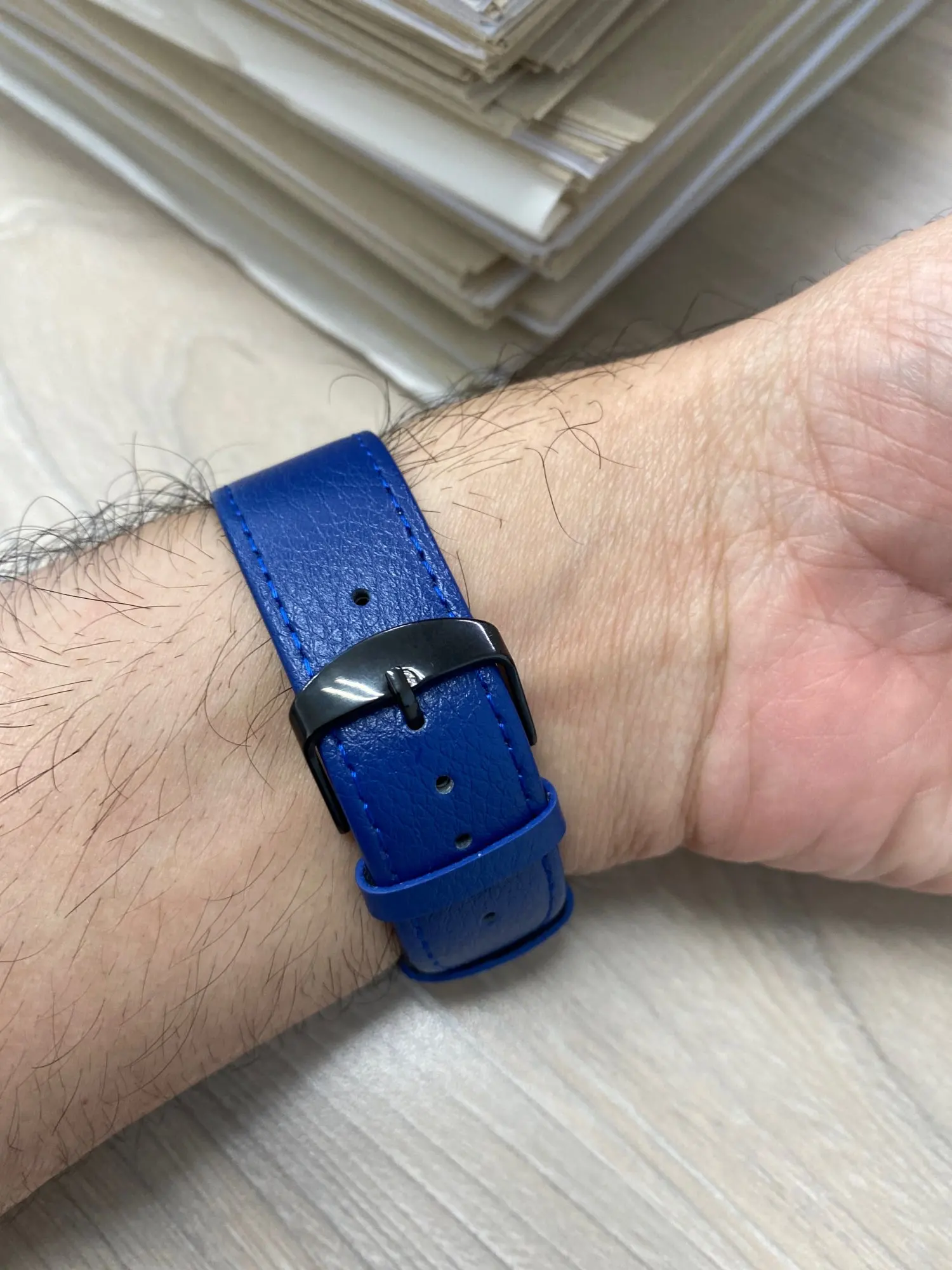 Eastar 3 Color Hot Sell Leather Watchband for Apple Watch Band Series 5/3 Sport Bracelet 42mm 38mm Strap For iwatch 6 4 SE Band