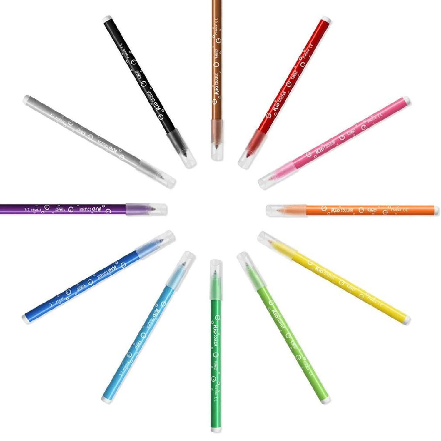 24pcs/set 12/18/24-color Pencil Set With Metal Tin, Sketch Drawing