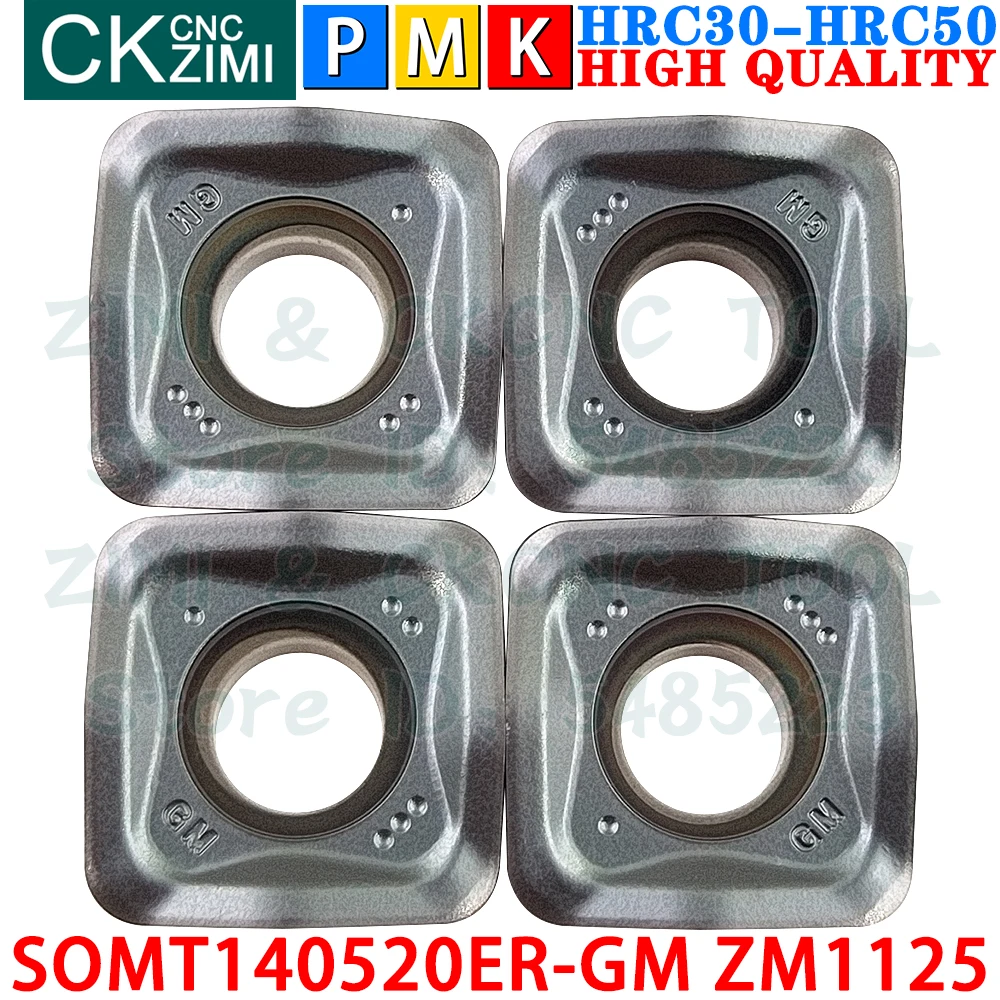 

SOMT140520ER-GM ZM1125 SOMT 140520 ER GM Carbide Inserts Fast Feed Milling Inserts MFPN CNC Heavy Cutting Indexable Milling Tool