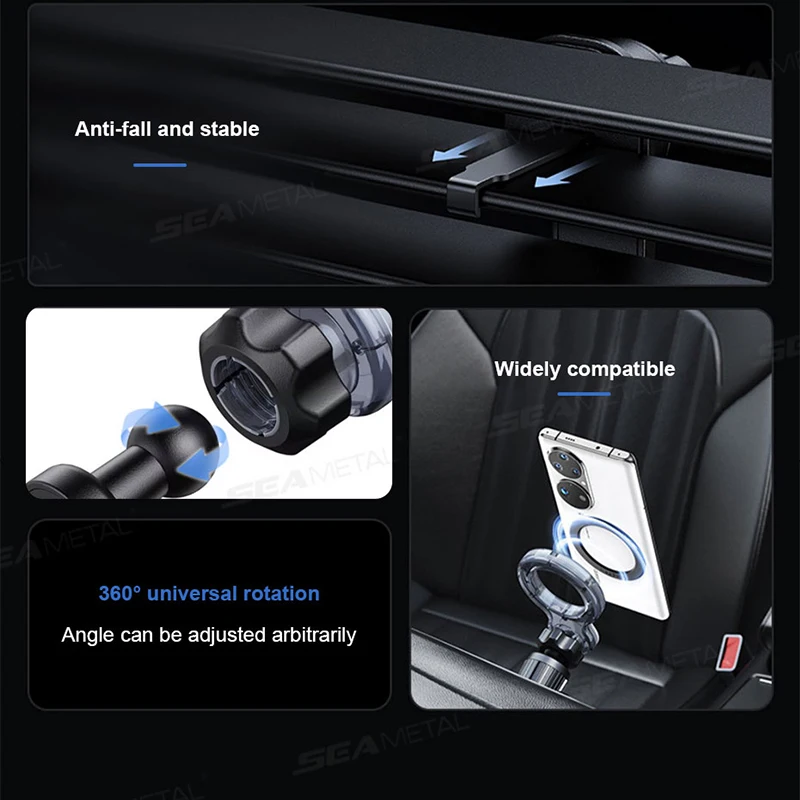 Magnetic Car Phone Holder Strong Magnet Air Vent Mount