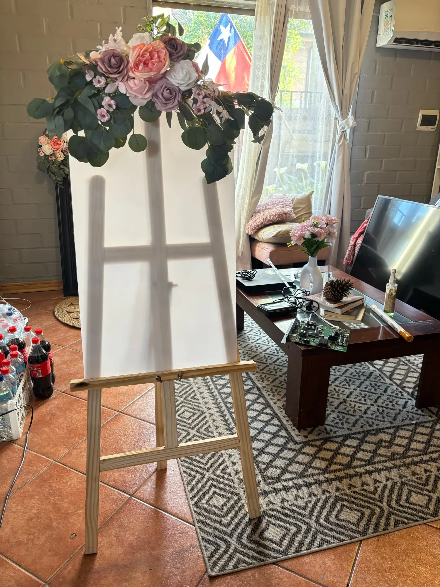 2pcs Wedding Decoration Flowers, Artificial Rose Wreaths,Suitable for Outdoor Decoration,Home Decoration,Wedding Arch Decoration photo review