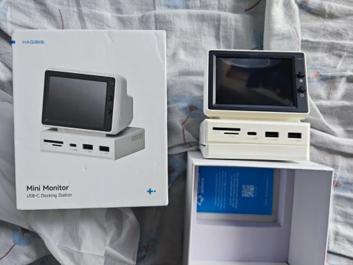 Hagibis 3.5inch IPS Mini Screen AIDA64 Mini PC CPU RAM HDD Data