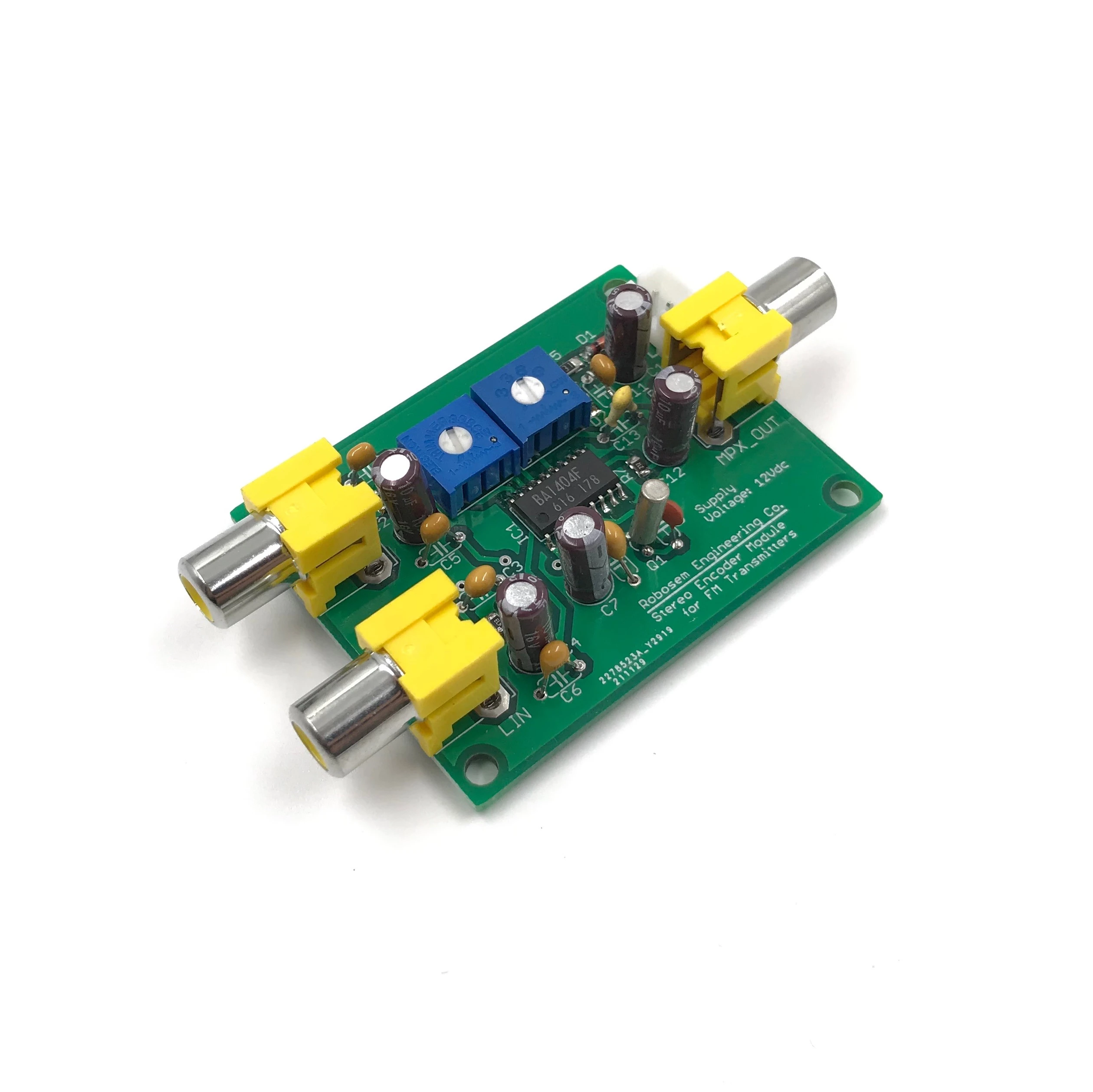 Stereo Encoder Circuit Board for Mono FM Transmitter Radio BA1404 RF Module  PLL Amplifier VHF UHF Band Mono to Stereo Broadcast|Radio & TV Broadcast  Equipments| - AliExpress