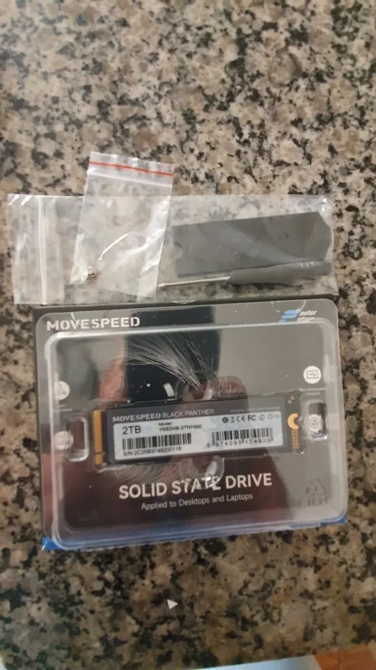 موف سبيد HB7450 512GB SSD لجهاز PS5 ، وسيط تخزين داخلي ذو حالة ثابتة بمنفذ PCIe 4.0 وذاكرة مستديمة M.2 - حتى 7450 ميجابايت/ثانية