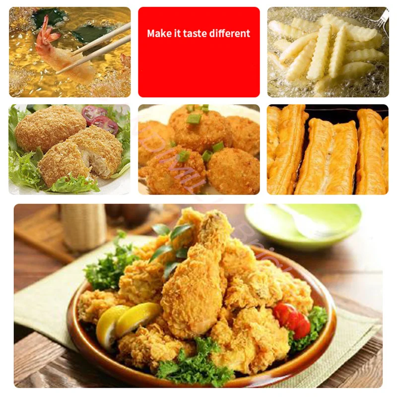 Single Cylinder Fryer Commercial Electric Fryer Deep for Fried Chicken Legs French Fries Chips Deep-fried Dough Stick
