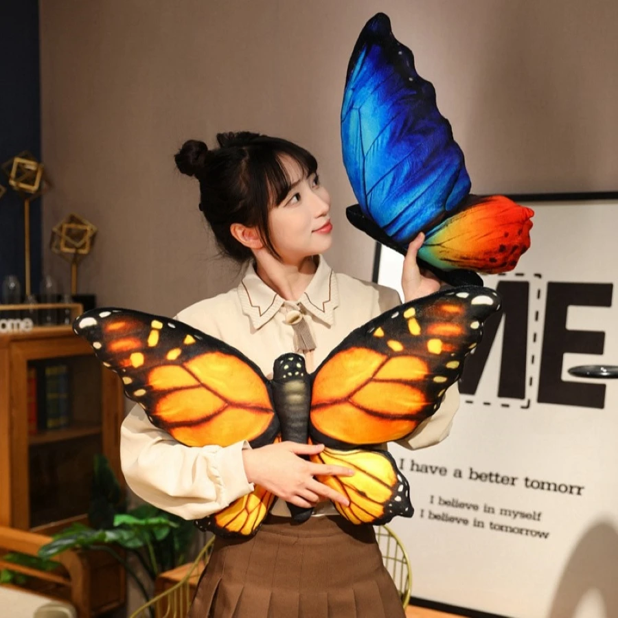 3D Butterfly Throw Pillow 6