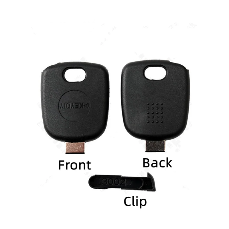 Car Key Blank Remote 5/10 PCS KEYDIY Universal Transponder Car Key Shell Case KD/VVDI Blades Head With Chip Holder Universal Car Key Casing