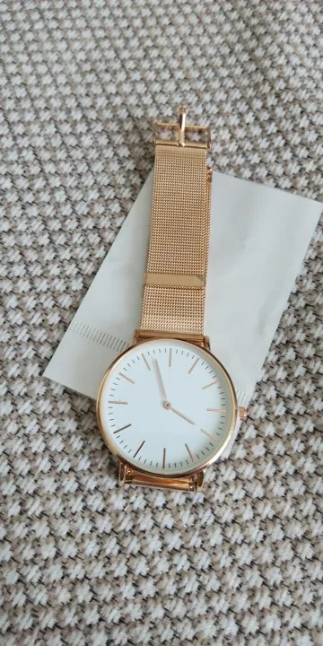 Luxury Rose Gold Watch Women Bracelet Top Brand Ladies Casual Quartz Clock Steel Women's Wristwatch Montre Femme Relogio photo review