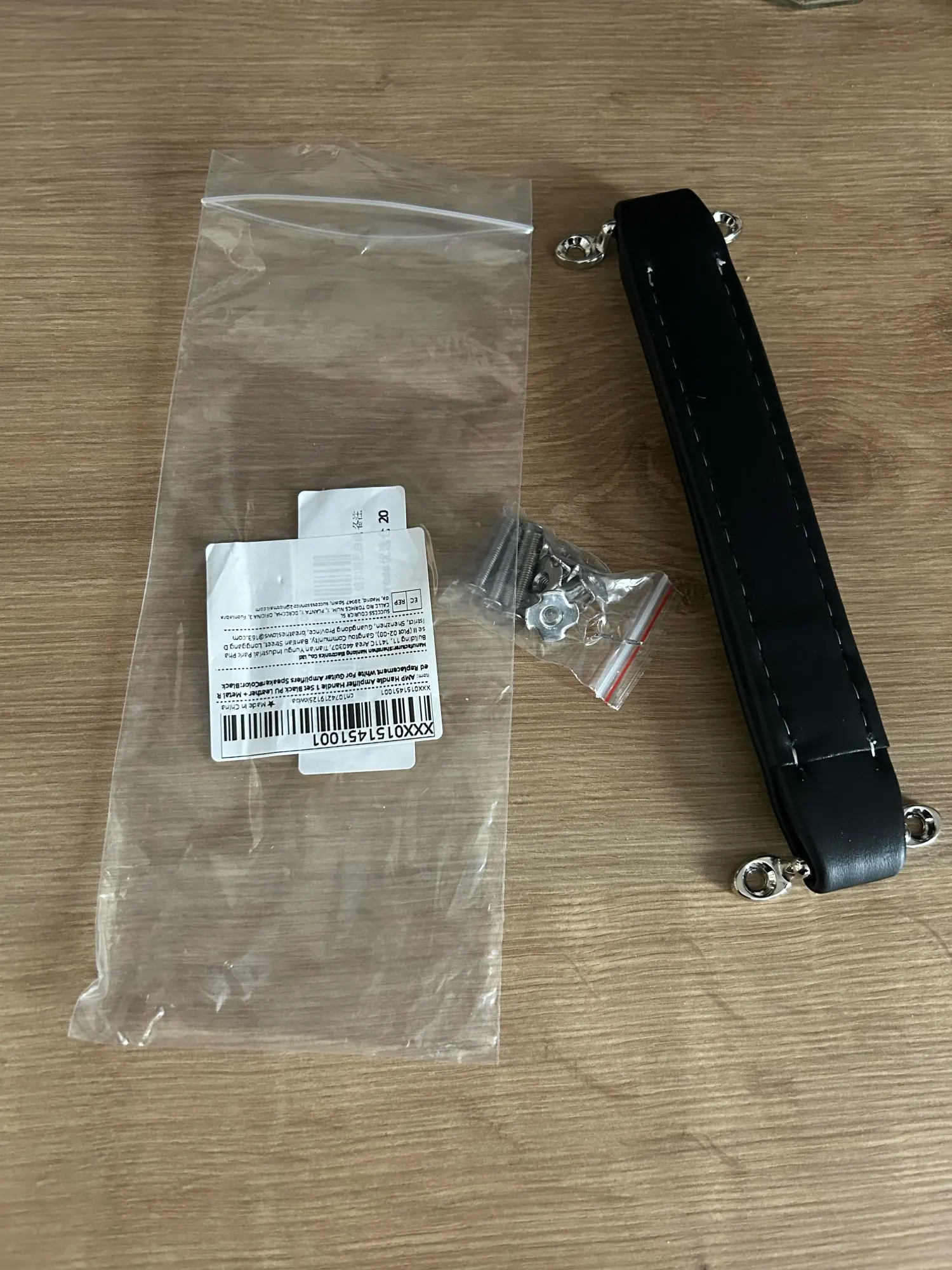 Leather Amplifier Handle photo review