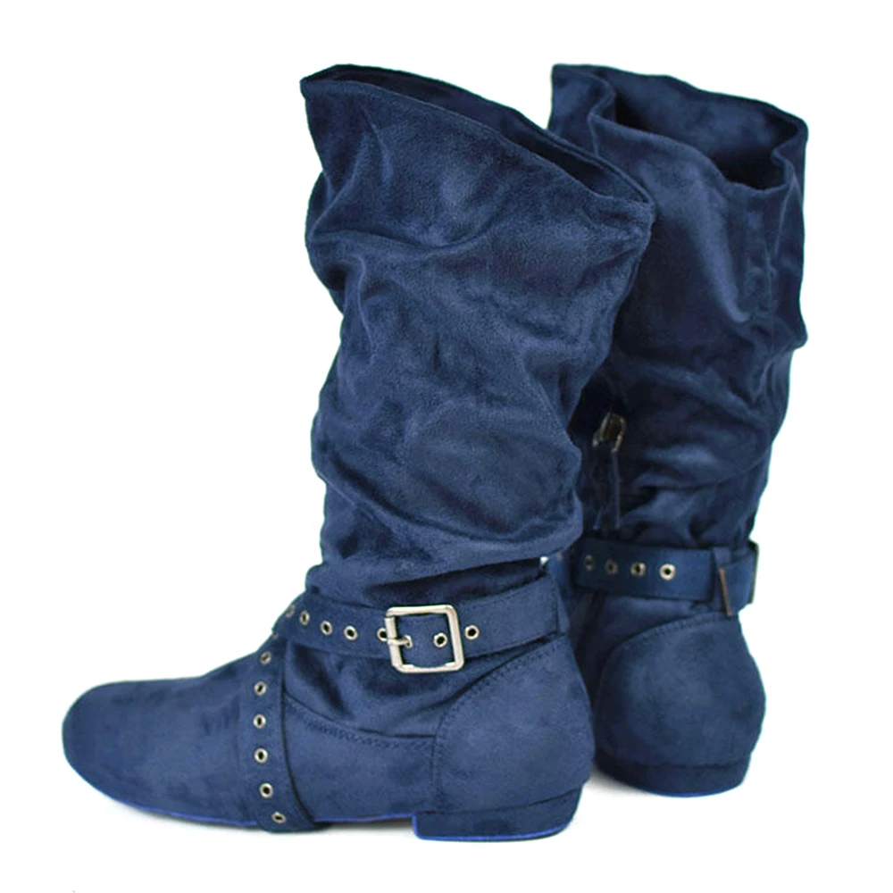 Jouncing suede sole boot - image 9