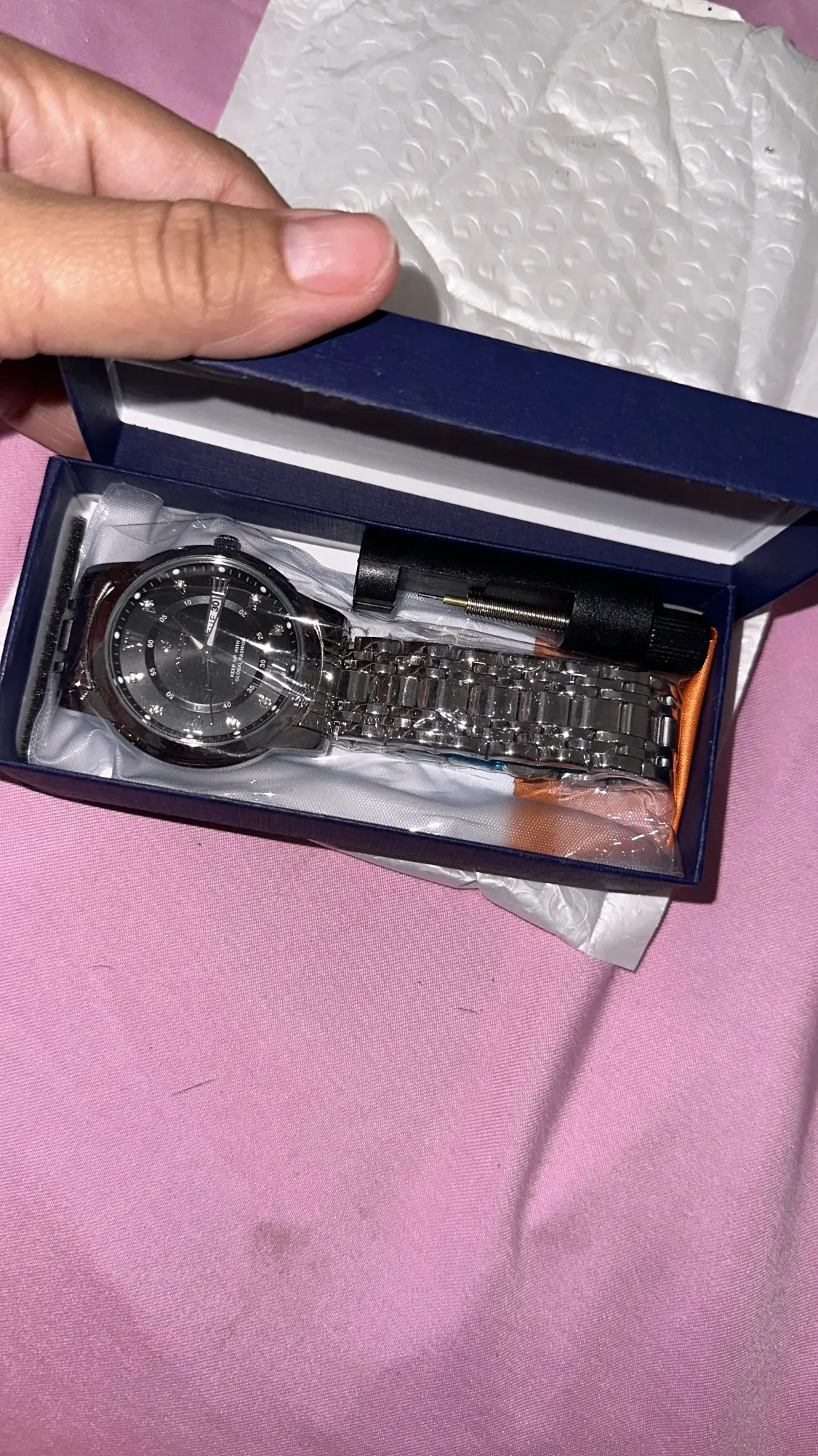 POEDAGAR Luxury Watch for Men photo review