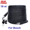 10 m Pressure Washer Hose High Water Cleaning Hose Pipe Cord Car Washer Extension Hose for Bosch High Pressure Cleaner 1