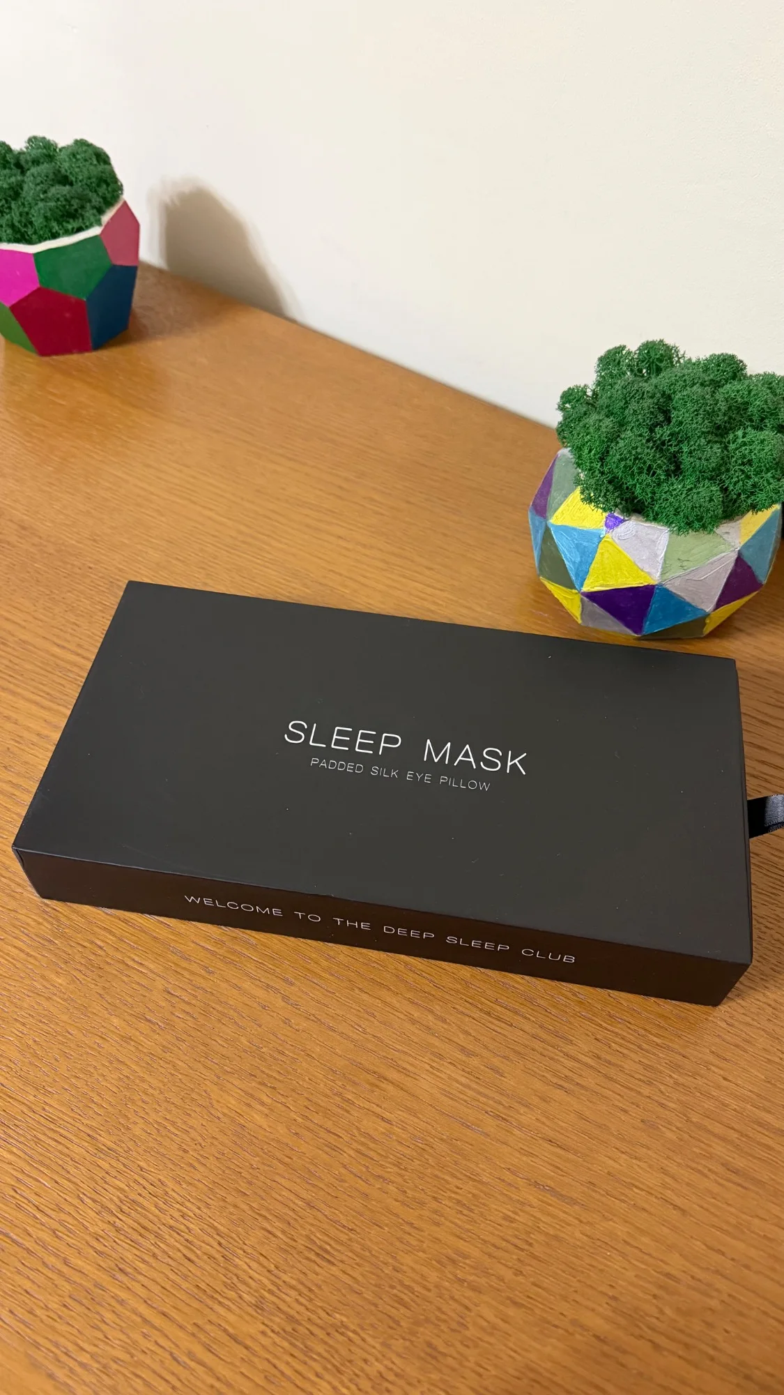 Seiden Schlafmaske 3D