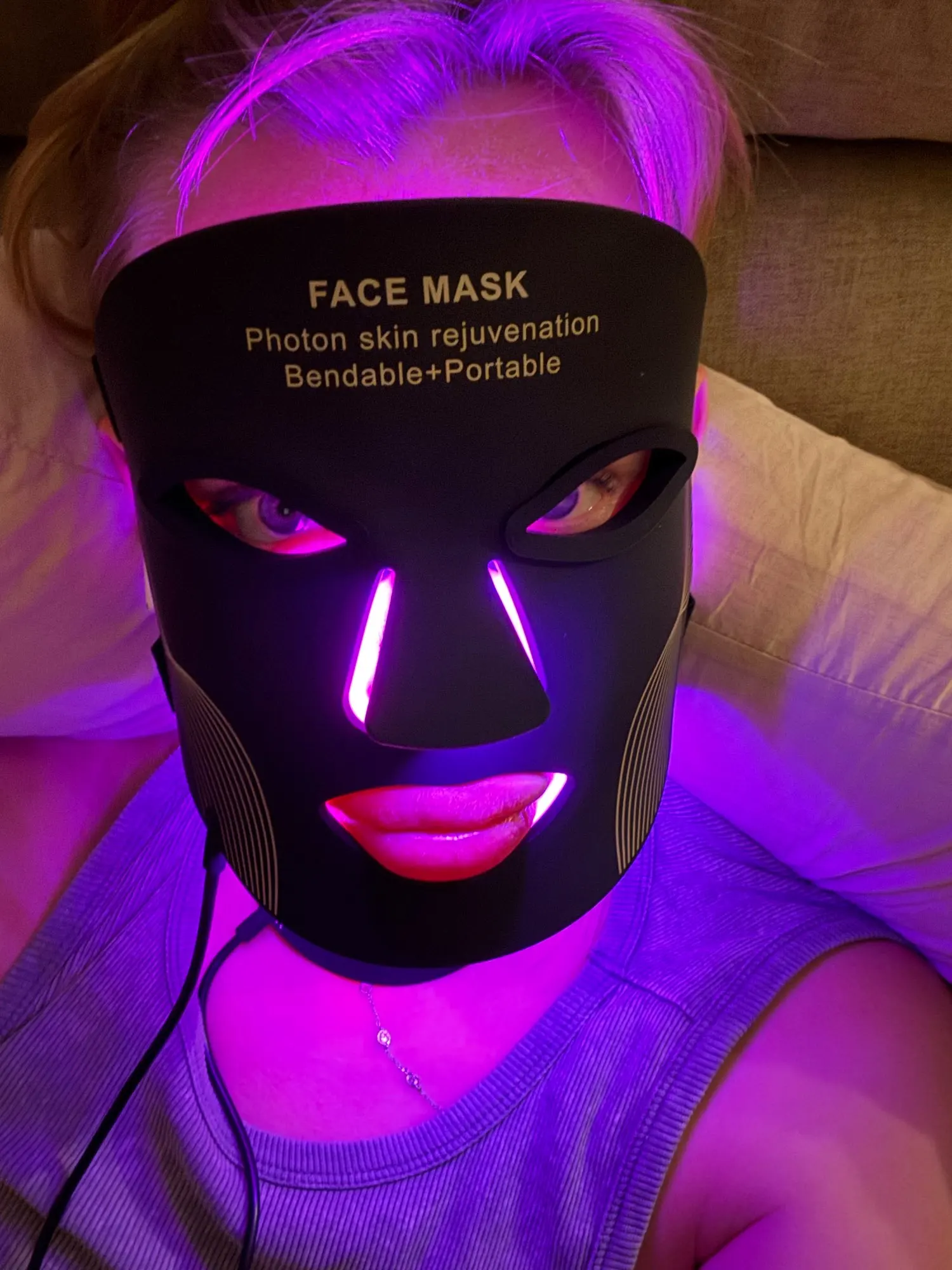ESSENVY LumaMask LED Skin Mask + FREE Neck Mask ($169 Value)
