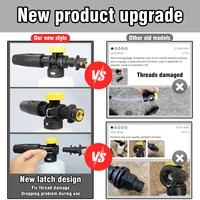 Foam Cannon for Karcher K2 K3 K4 K5 K6 K7  Adjustable Snow Cannon Foam Lance kit Pressure Washer Nozzle Car Wash Gun 2