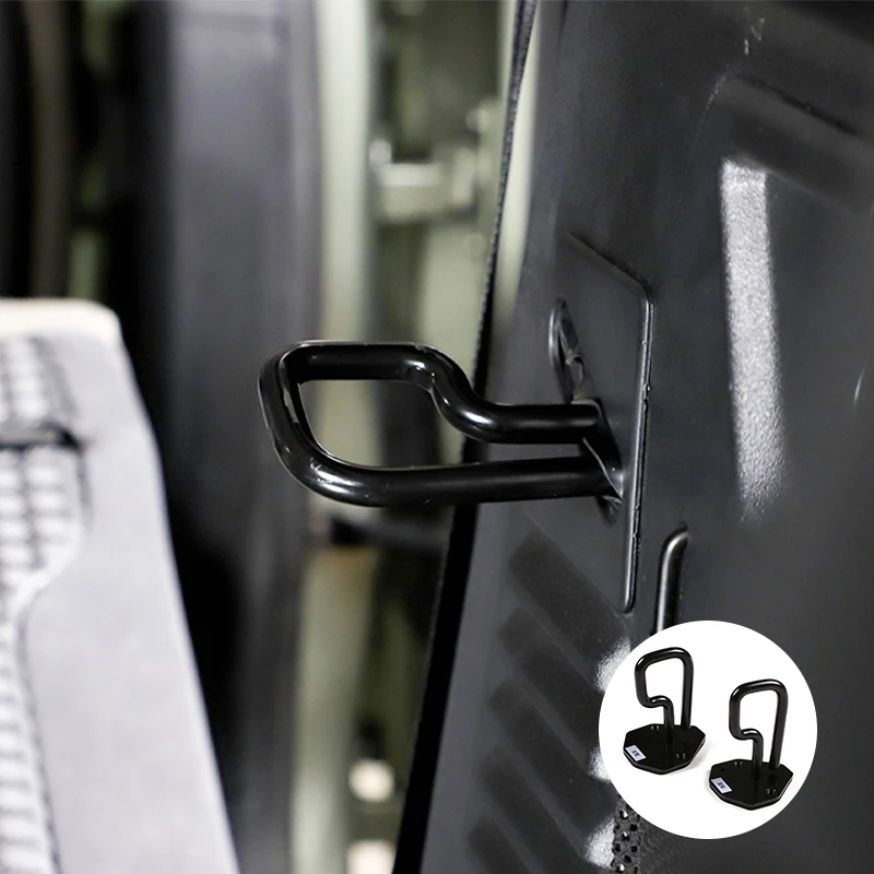 

For Land Rover Defender 110 2020-2022 Aluminum Alloy Black Car styling Rear Seat Backrest Adjustment Bracket Car Accessories