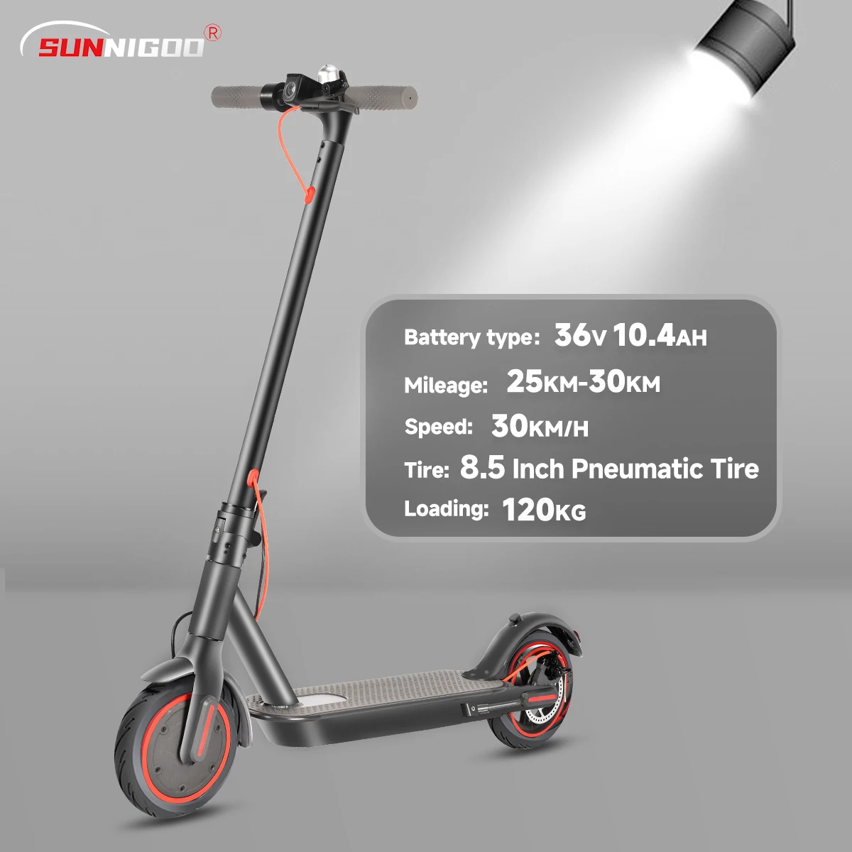 350W 36V 10.4Ah Pneumatic tire