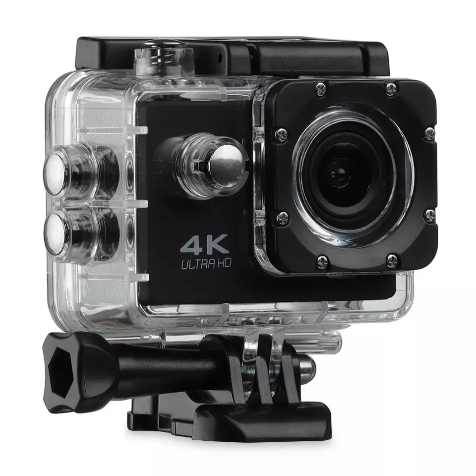Sport Action Camera Impermeabile 4K Full Hd Go Pro Casco Subacqueo Dv Pixel Camera