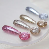 FZANEST Platinum Gel 15ml Nail Gel Colors Nail Art Paint metallic gel for Nails 4 Colors High Density Flash Nail Polishes 2024 1