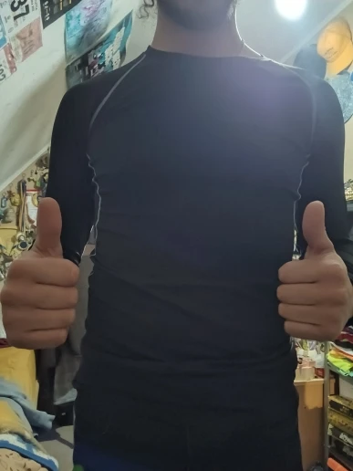 Men's Compression Fitness T-Shirt photo review