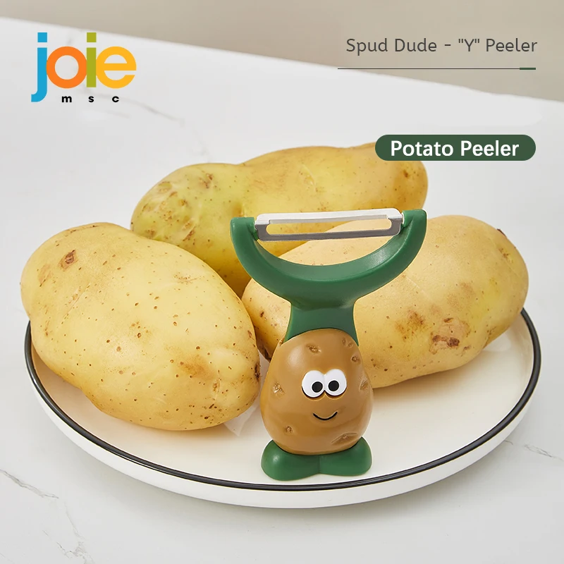 JoieMrPotatoPeelerStainlessSteelVegetablePeelerSlicerMulti
