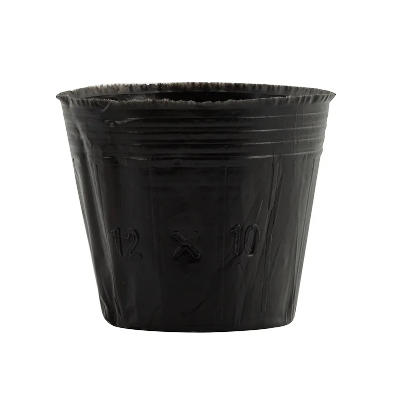 100Pcs Plastic Seedling Cup Flower Nursery Nutrition Pots Vegetable Grow Bag seedling nursery bags nursery pots plant propagation pots plastic flowerpot seedling tray