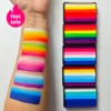 50g Face Painting Customized Colorful Rainbow Cake Split Fluorescent Water Activated Eyeliner Body Art 3