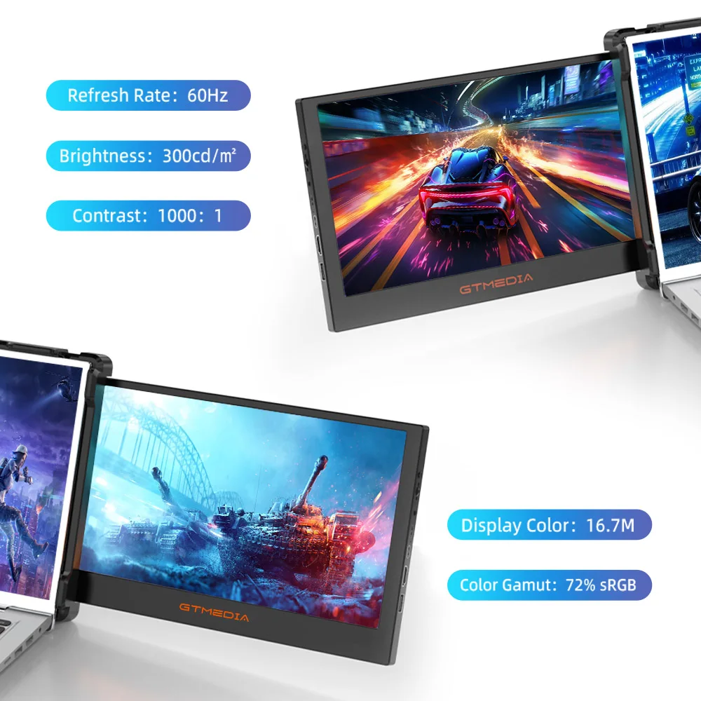 Ʈ Ȯ ÷̿ FHD Ʈ ޴ , HDMI USB-C ,  ̽ Ȯ ÷, IPS ũ, 11.6 ġ