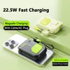 HT-38 3 in 1 energy storage charger portable wireless power bank 22.5w with stand 10,000mah waterproof & sturdy design 1