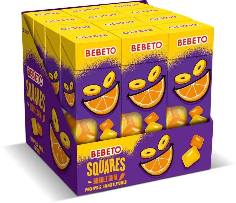 Рисунок 3 - 12 штук Жевательная резинка Bebeto