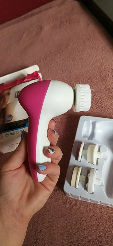 5 IN 1 Face Cleansing Brush Electric Facial Cleaner photo review
