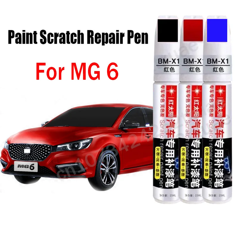 CarPaintScratchRepairPenforMGMotorMG6TouchUpPenBlackWhite