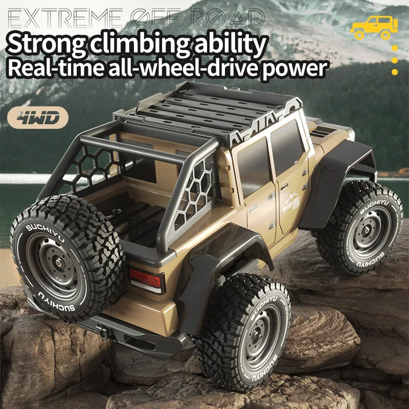 Thelink&SCY-16104 4WD 70km/h Brushless 1/16 RC Cars 40Km/h High-Speed 4CH 2.4Ghz Remote Control Truck RC Cars for Adult Gifts 4