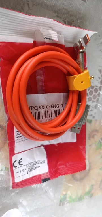 120W USB Type C Cable 180° Rotating 6A Cable Fast Charging Data Cable Data Line PD USB To Type C photo review